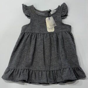TOCOTO VINTAGE - MINI DRESS - GREY COTTON - NEW WITH TAG